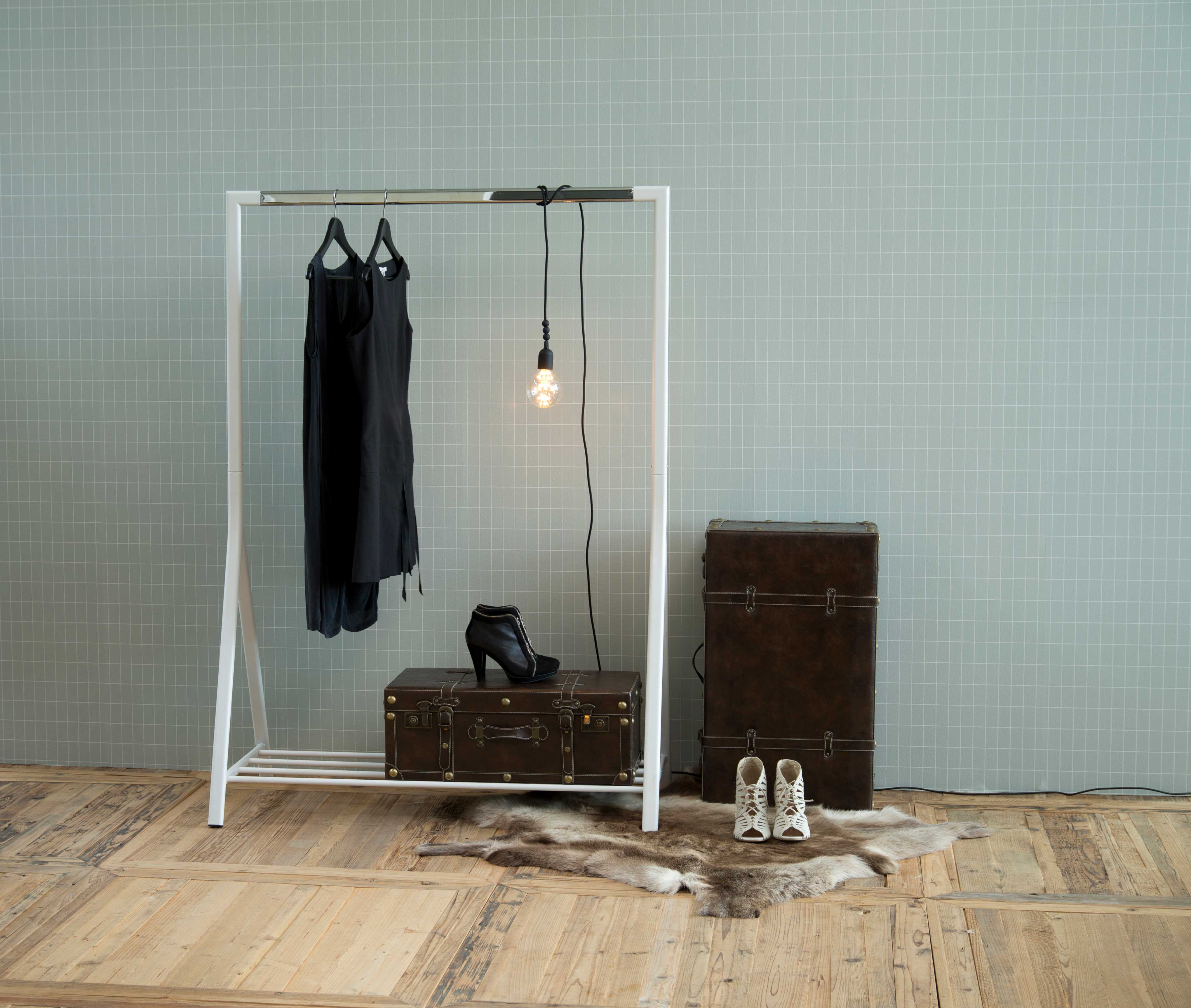 Portant vêtements Branson - blanc - Image 8