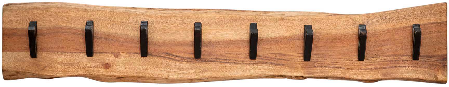 Porte-manteau Avery 8 crochets industriel - acacia - Image 10