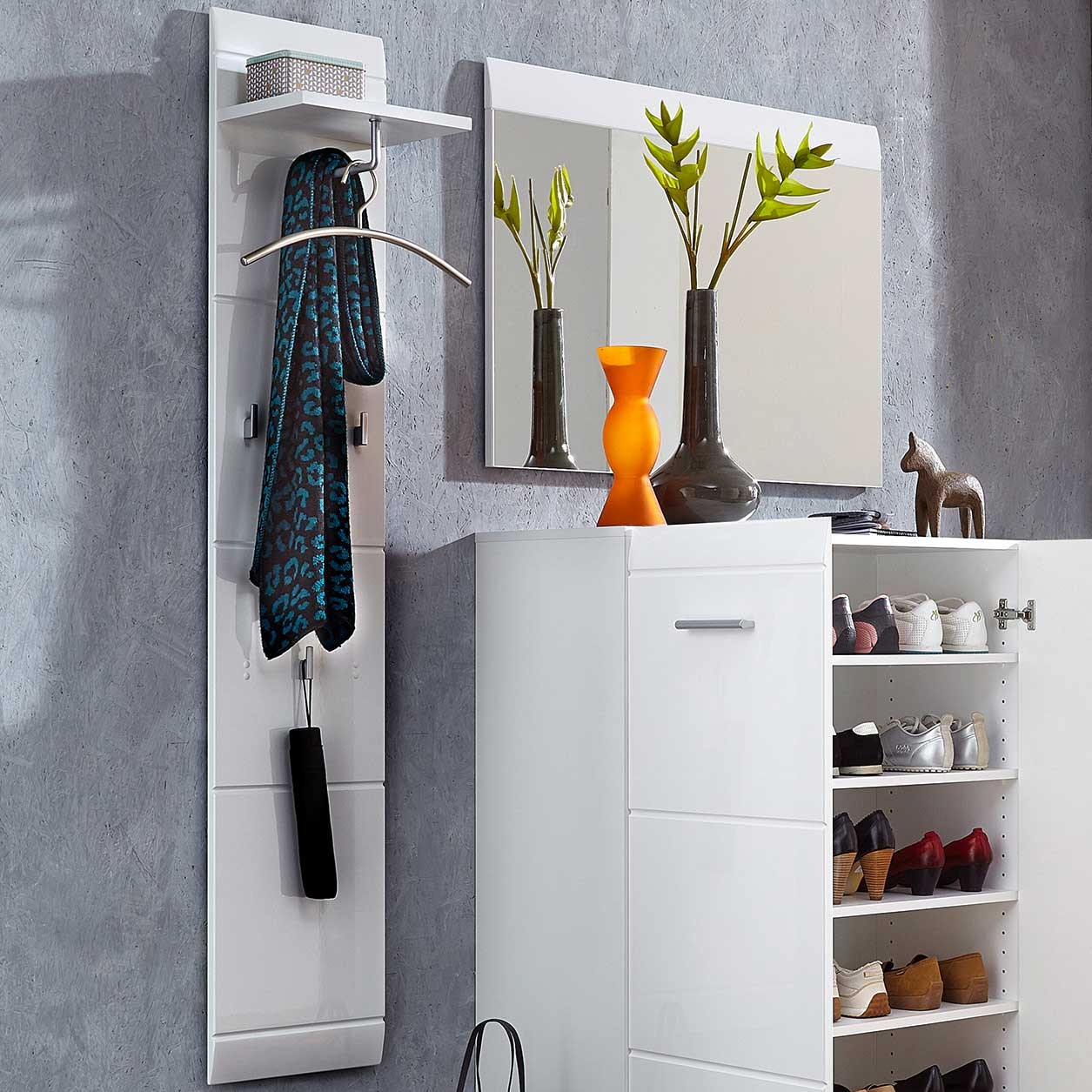 Portemanteau Allan H152 - blanc