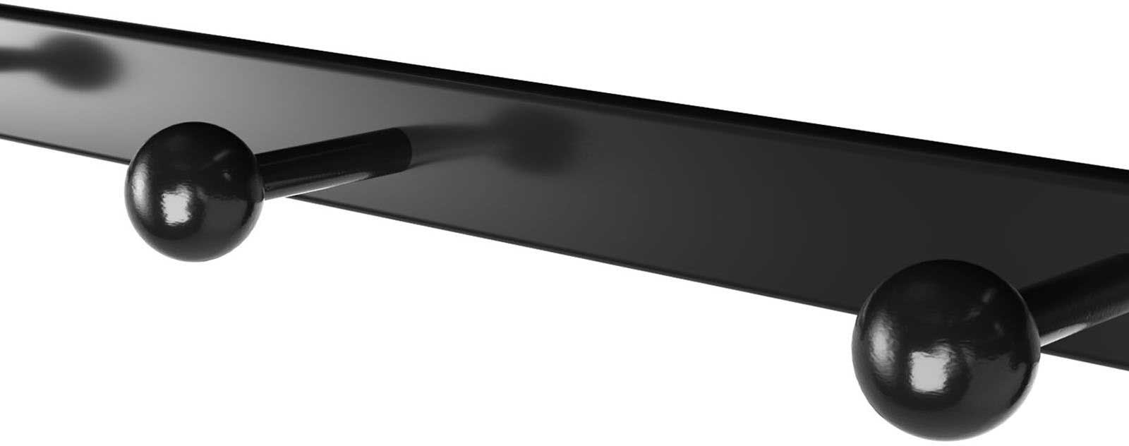 Portemanteau mural Aline - brun/noir - Image 2