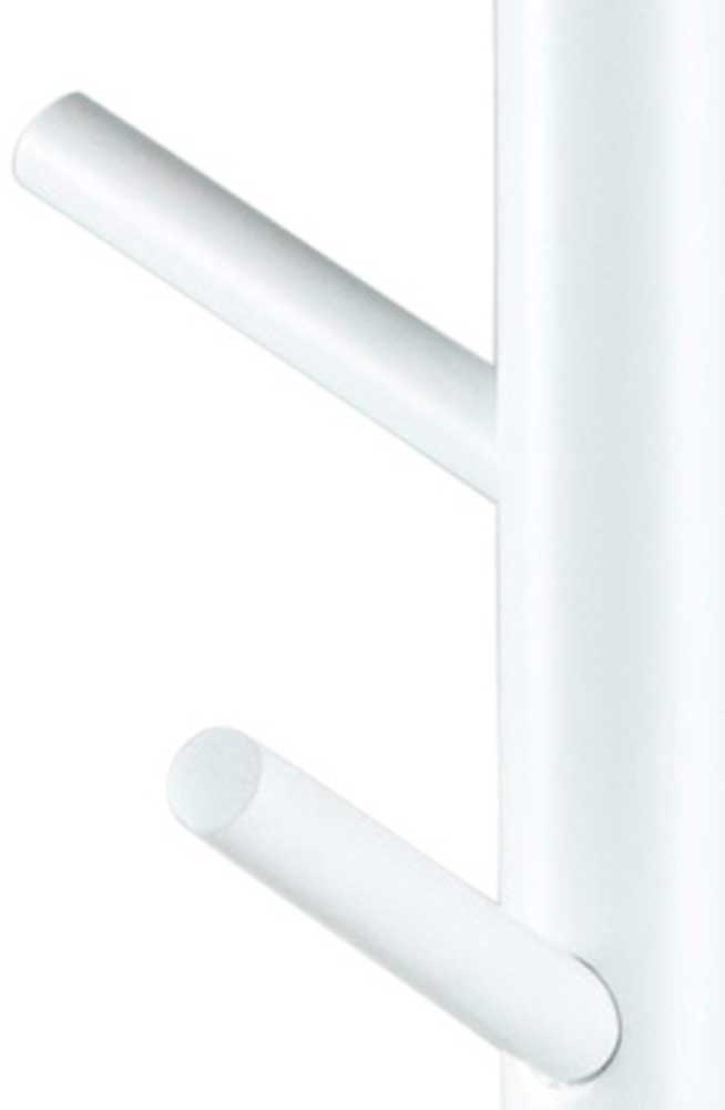 Portemanteau sur pied Hannover - bois lacqué blanc - Image 8