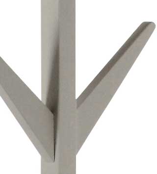 Portemanteau sur pied Rudolph - gris - Image 4