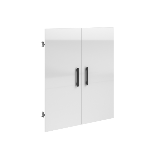 Portes d'armoire Hobby-blanc brillant - Image 5