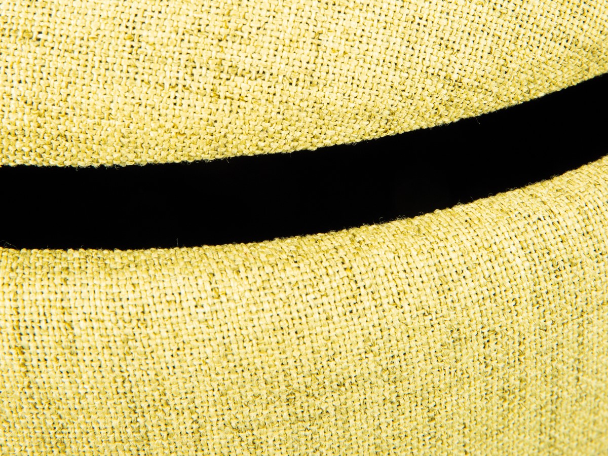 Pouf Dilia avec rangement - vert-jaune - Image 2