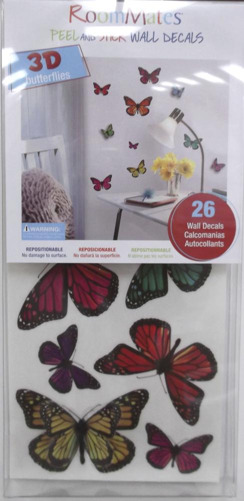 RoomMates stickers muraux - 3D Papillons - Image 2