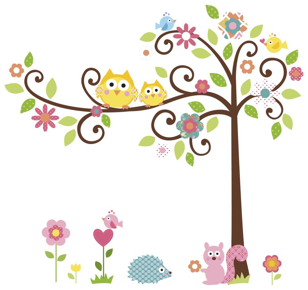 RoomMates stickers muraux - Arbre frisé - Image 3