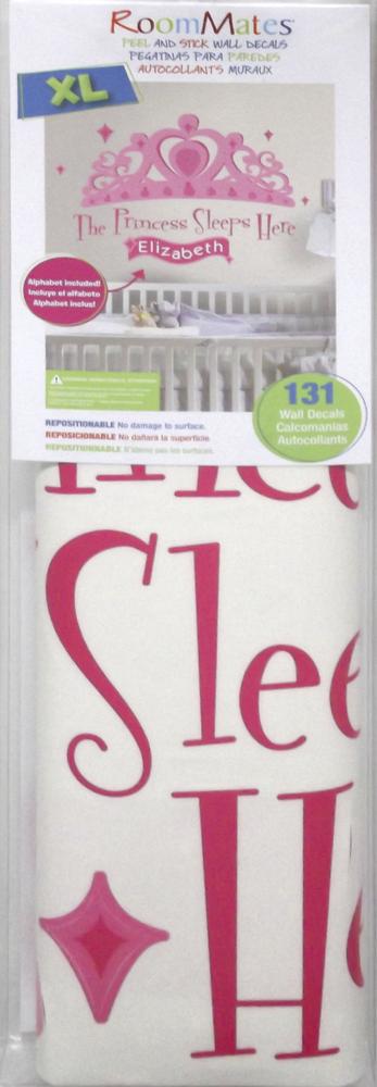 RoomMates stickers muraux - Princess sleeps here - Image 2