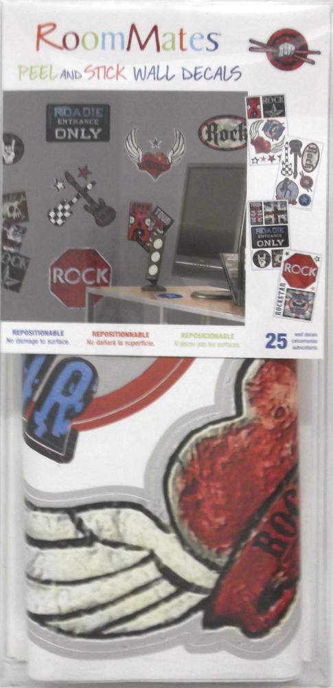 RoomMates stickers muraux - Rock 'n roll pour garçons - Image 3