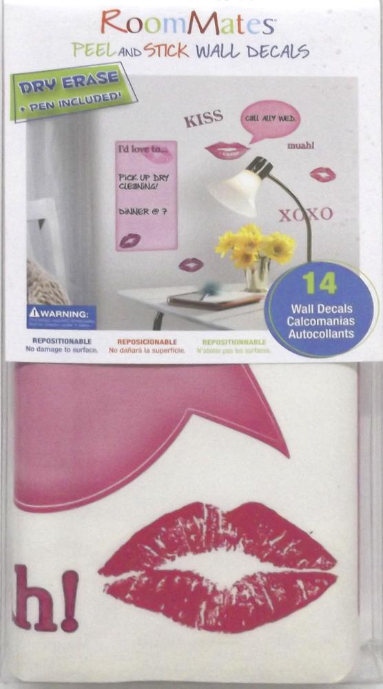 RoomMates stickers muraux - Tableau blanc avec bisous - Image 3