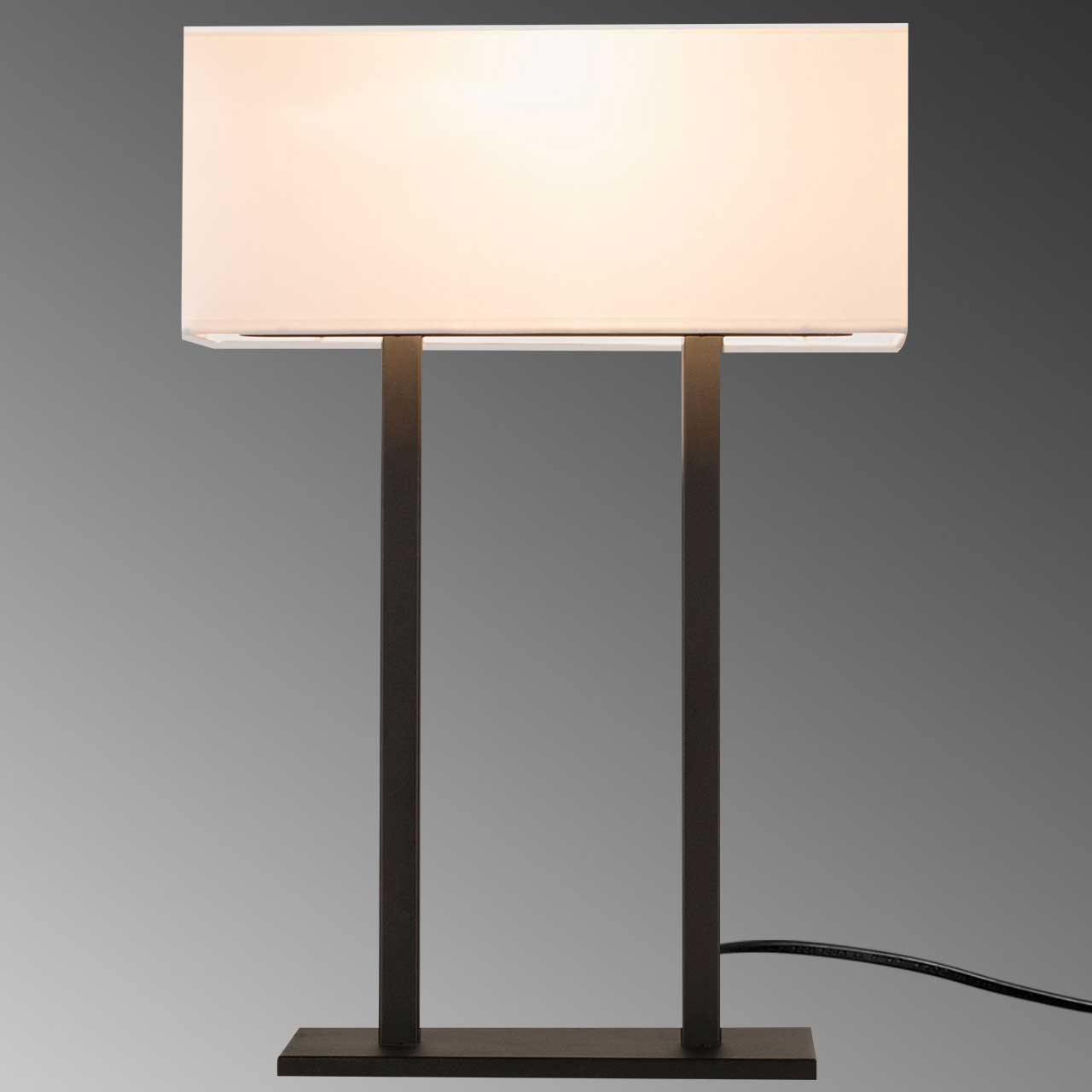 Salihini Lampe de table | Corps en fer | Blanc, noir - Image 5