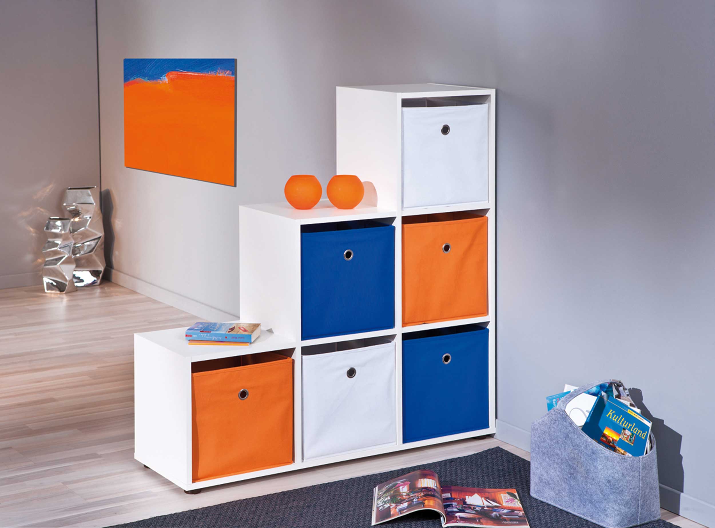 Séparateur de pièce Luini 6 compartiments - blanc - Image 11