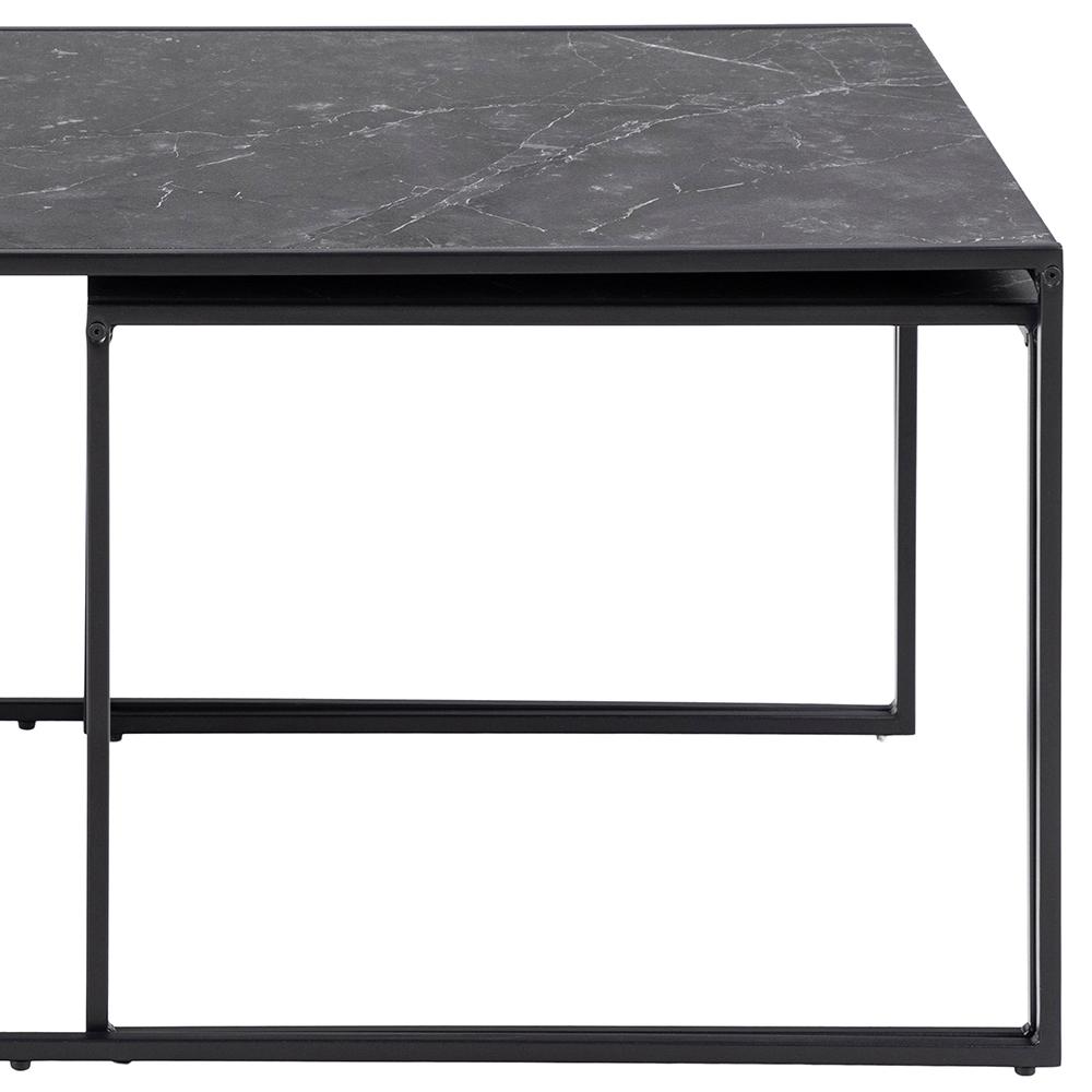 Set de 3 tables basses Infinity - noir - Image 4