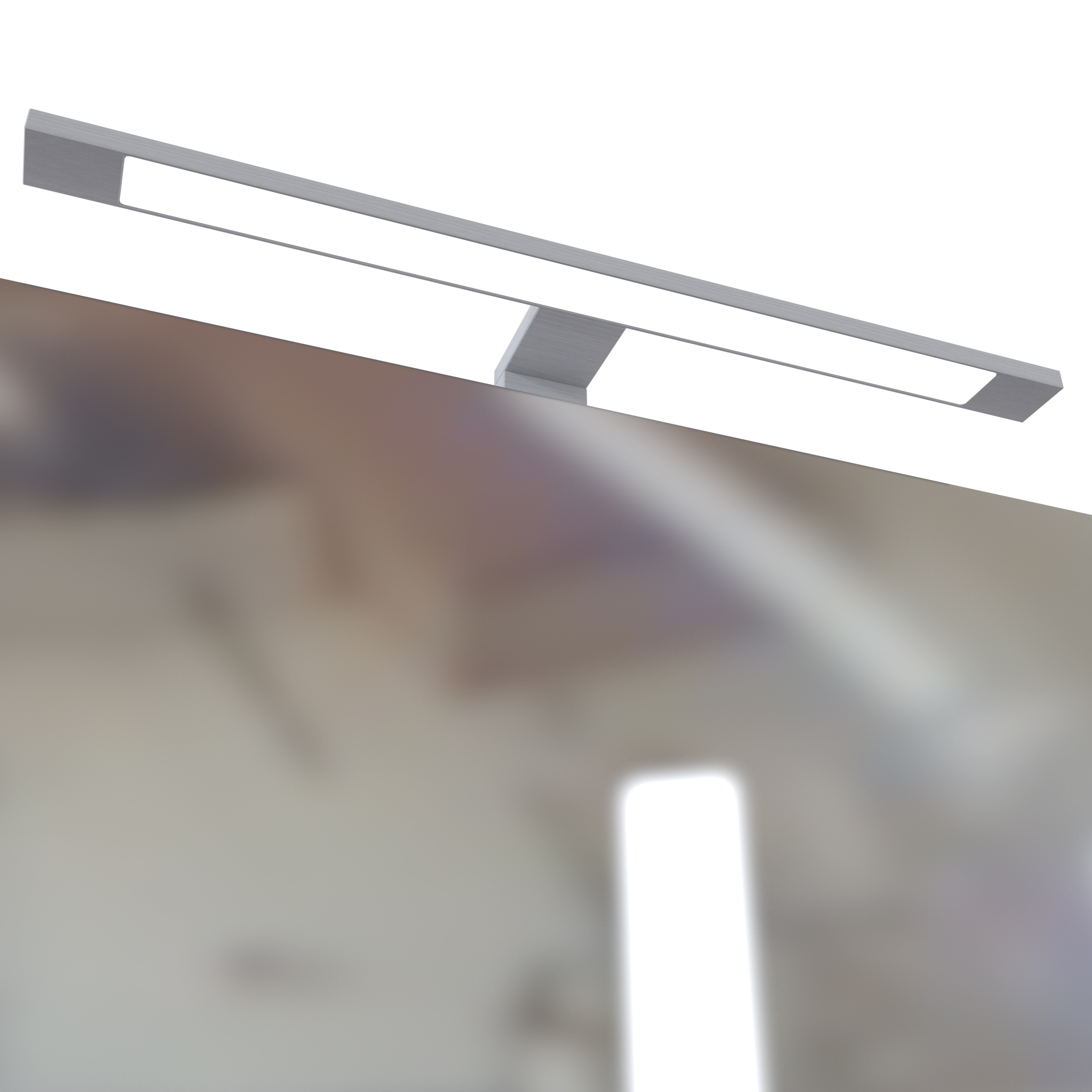 Set meuble lavabo & armoire de toilette Dasa 60cm - graphite/gris mat - Image 3