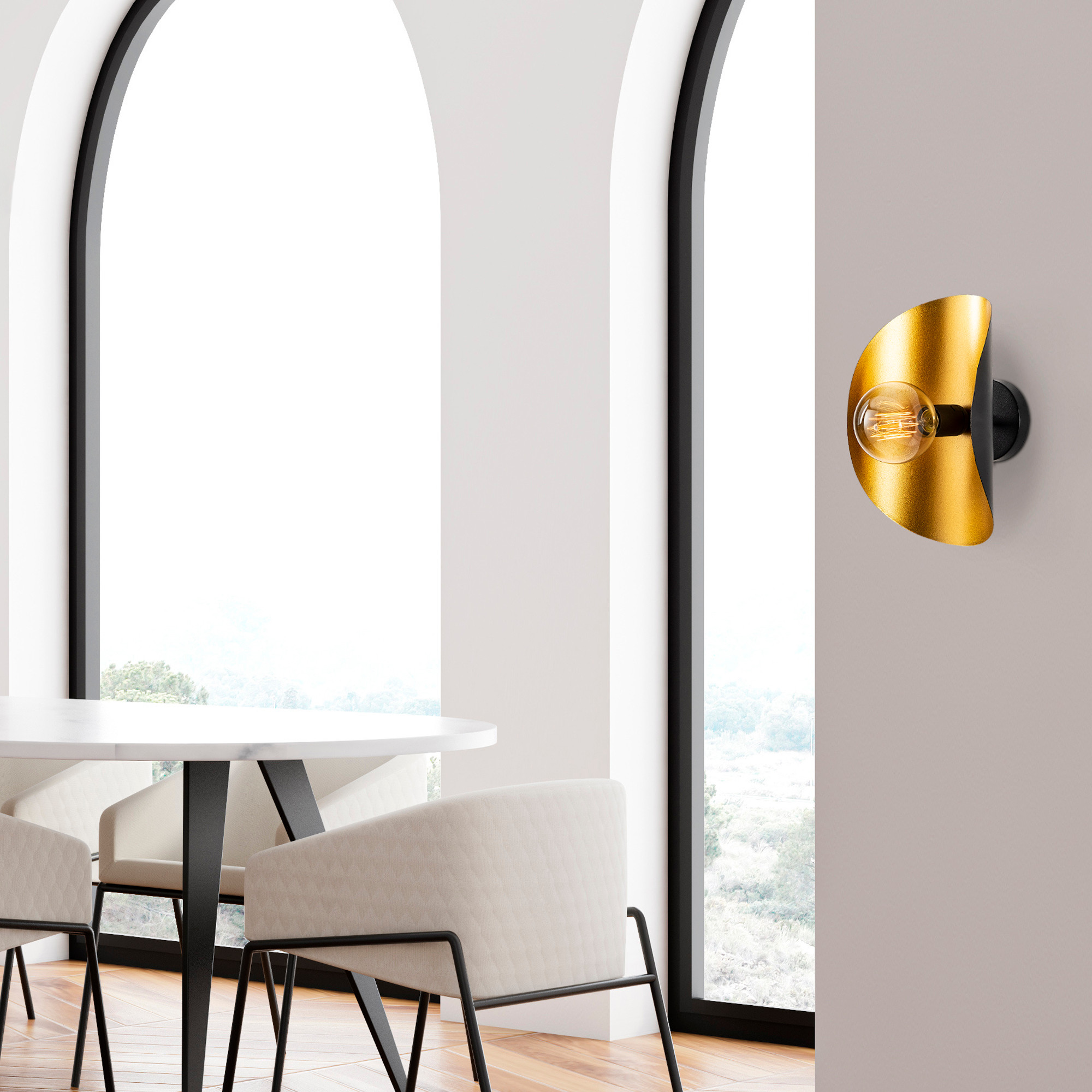 Sivani Applique | CORPS EN MÉTAL | Noir, Or