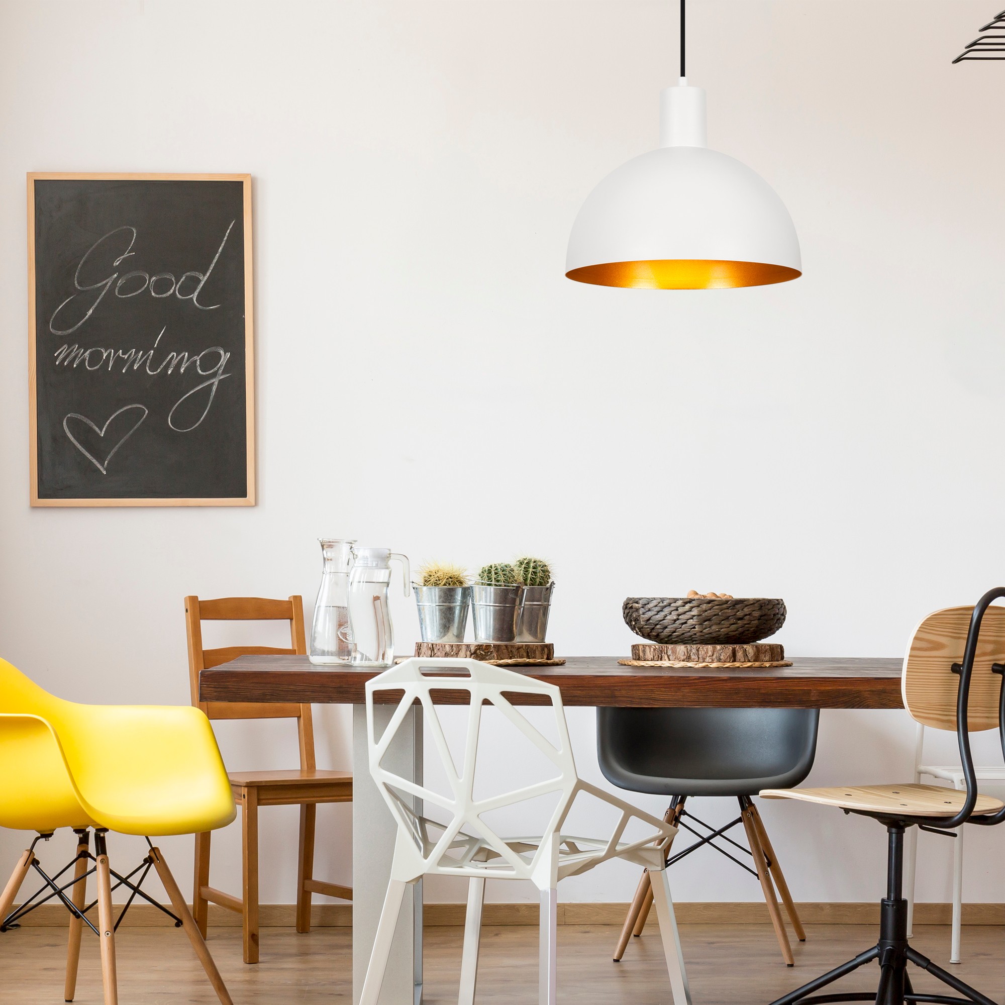 Sivani Lustre | CORPS EN FER | Blanc, Or