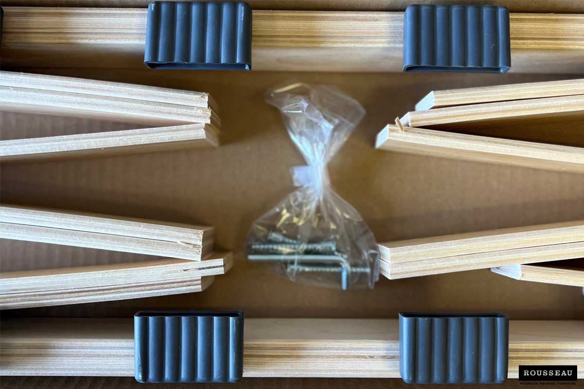 Sommier à lattes Alma 90x190 Kit - Image 4