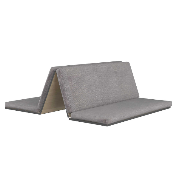 Sommier pliant avec coussin d'assise pour lit mezzanine Graham 120x200cm - Image 10