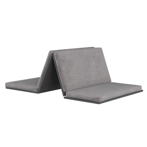 Sommier pliant avec coussin d'assise pour lit mezzanine Graham 90x200cm - Image 12