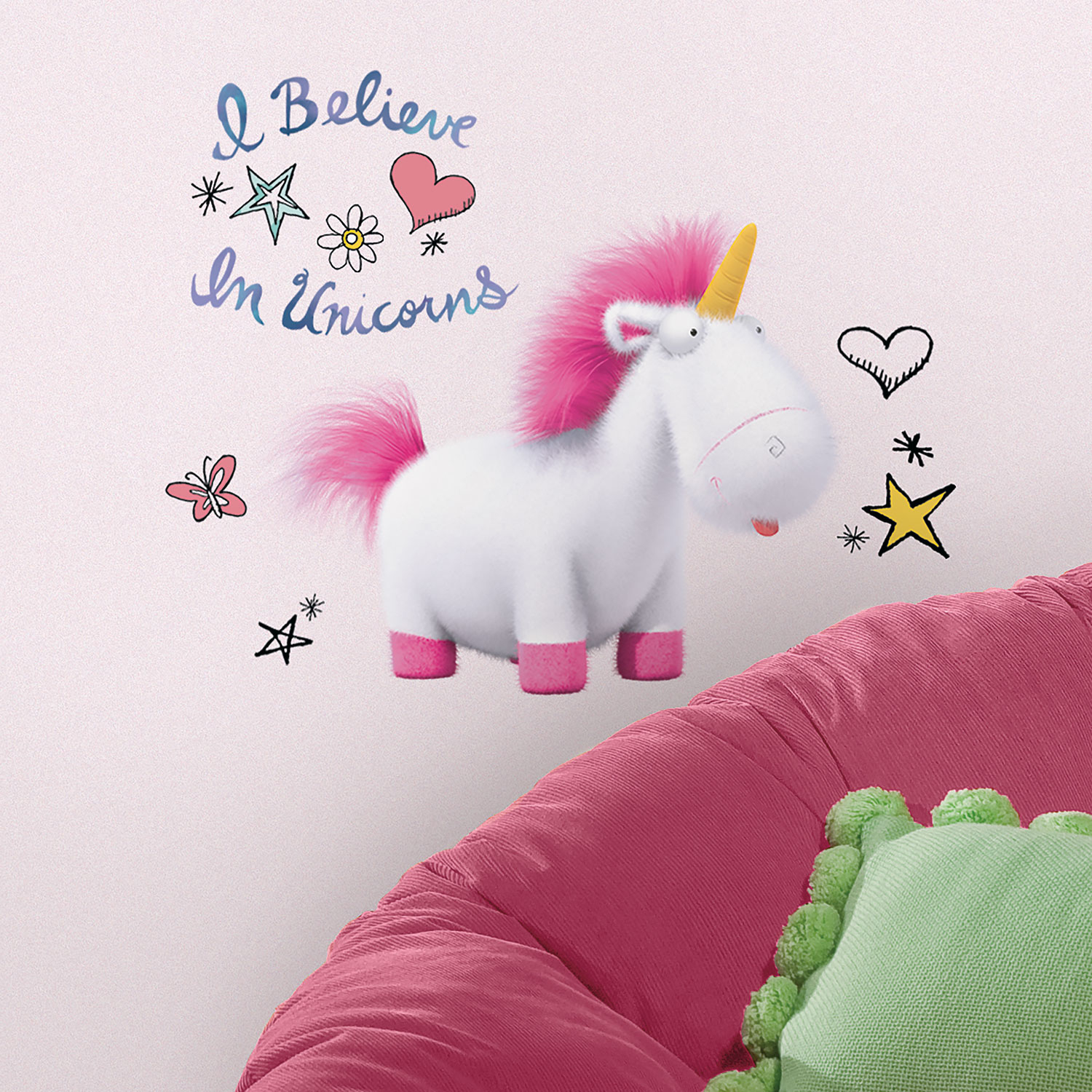 Sticker mural Moi, moche et méchant 3 I Believe in Unicorns