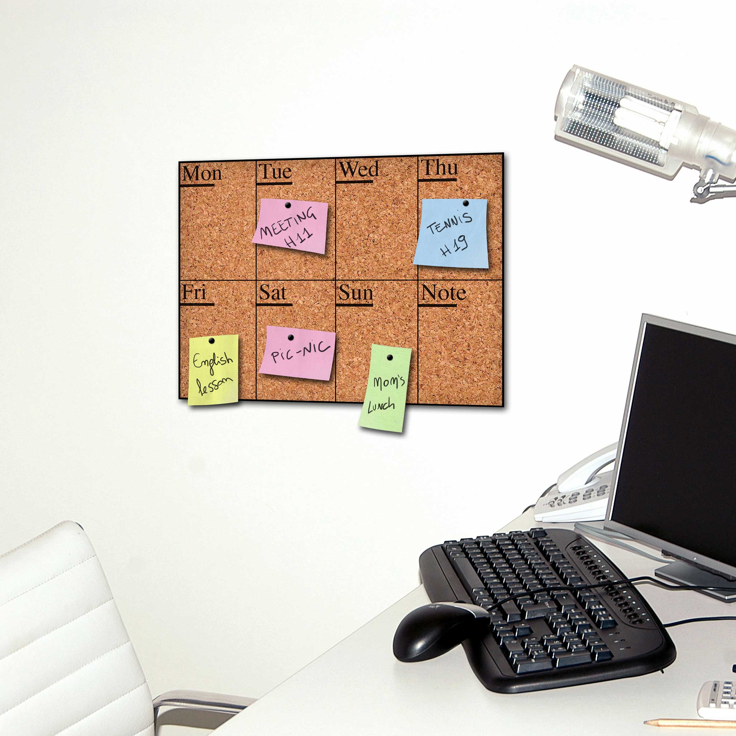 Sticker mural Week Days tableau d'affichage - Image 1