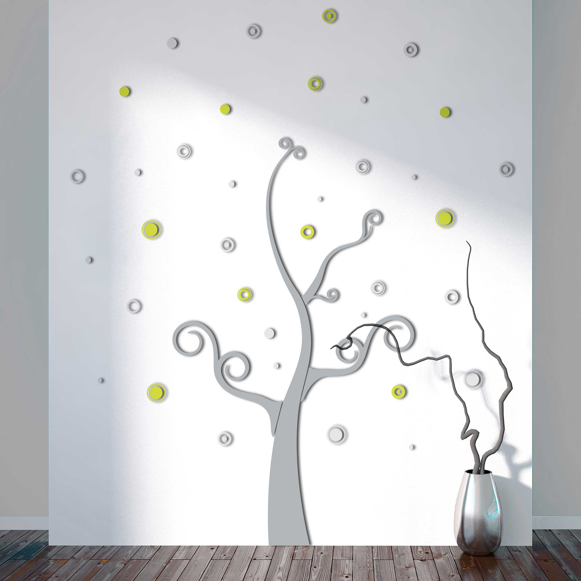 Stickers muraux 3D Tree - mousse - Image 5