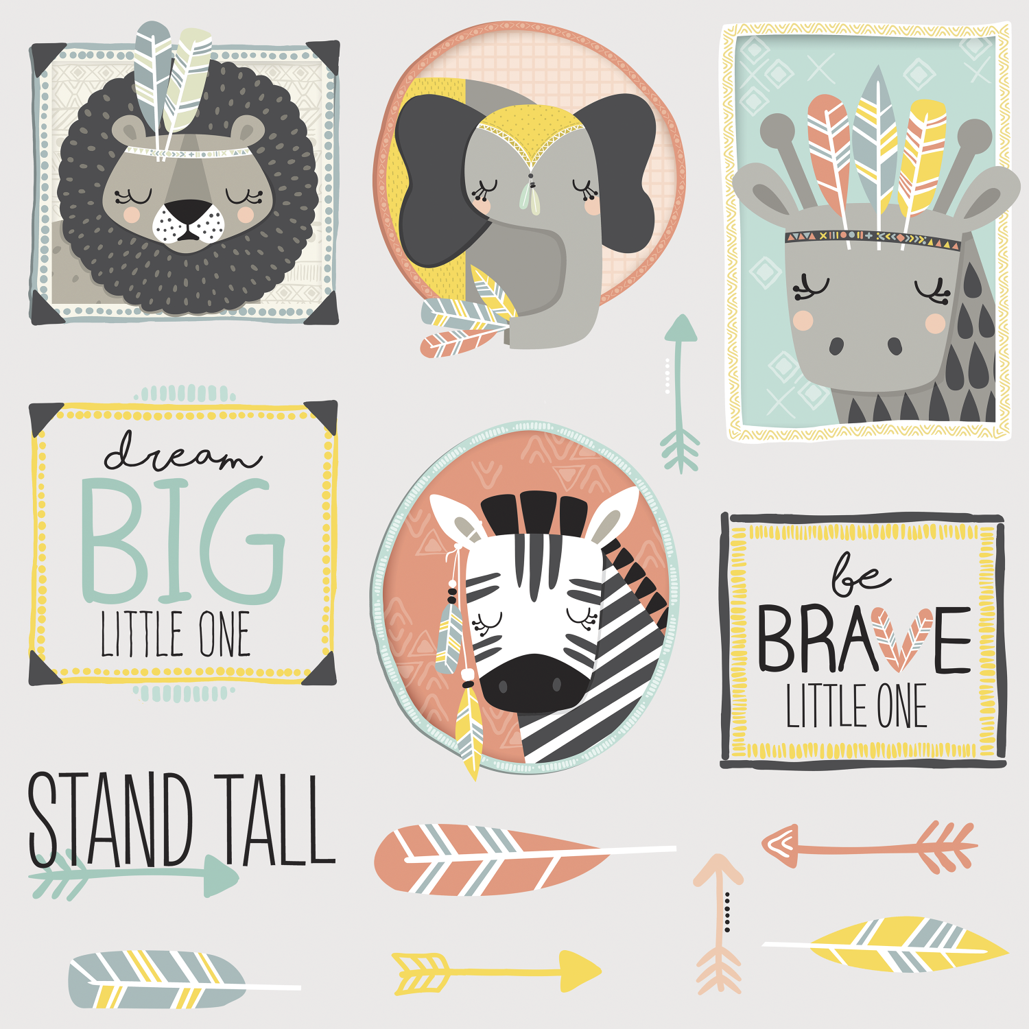 Stickers muraux Animal Gallery - Image 4