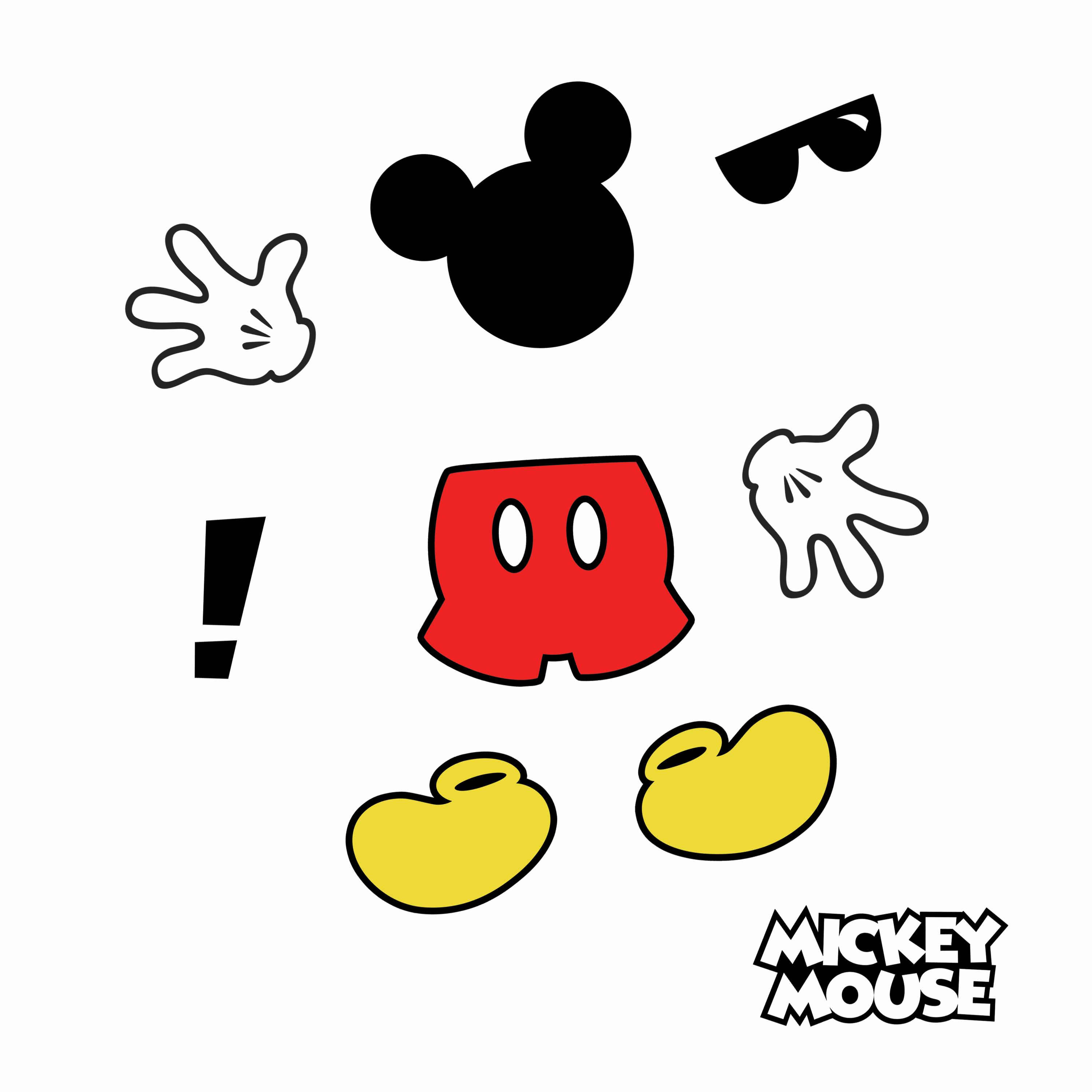 Stickers muraux Mickey Mouse Icons - Image 2