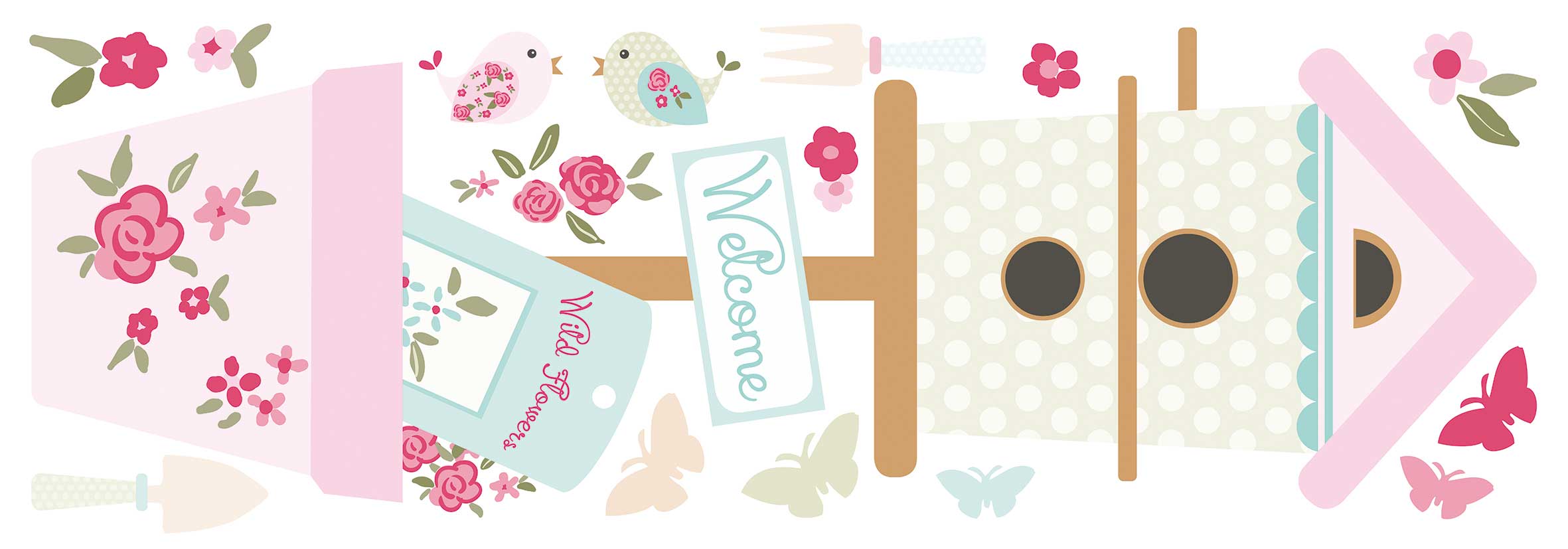 Stickers muraux Welcome - Large - Image 2