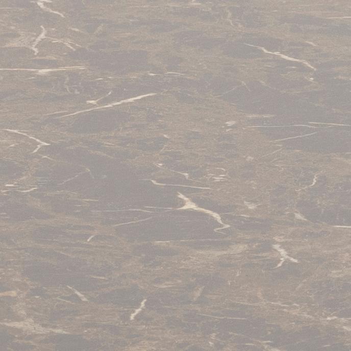 Table à manger Amanda Ø110 - marbre brun/noir - Image 2