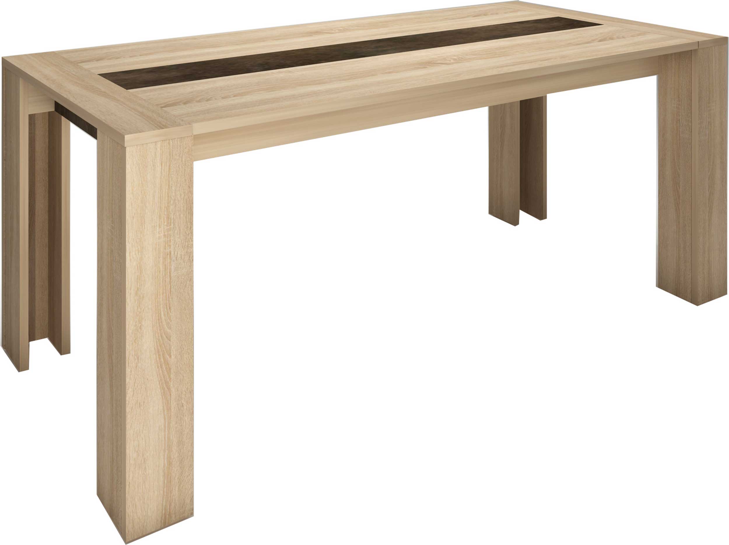 Table à manger Ares 90x190 - décor en chêne - Image 6