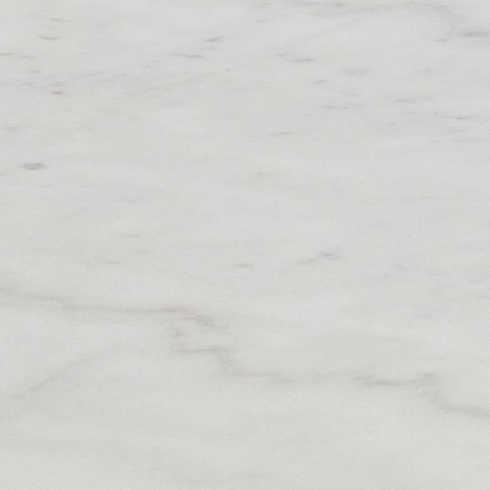 Table à manger Carlos ronde ø105cm - marbre blanc/laiton - Image 3