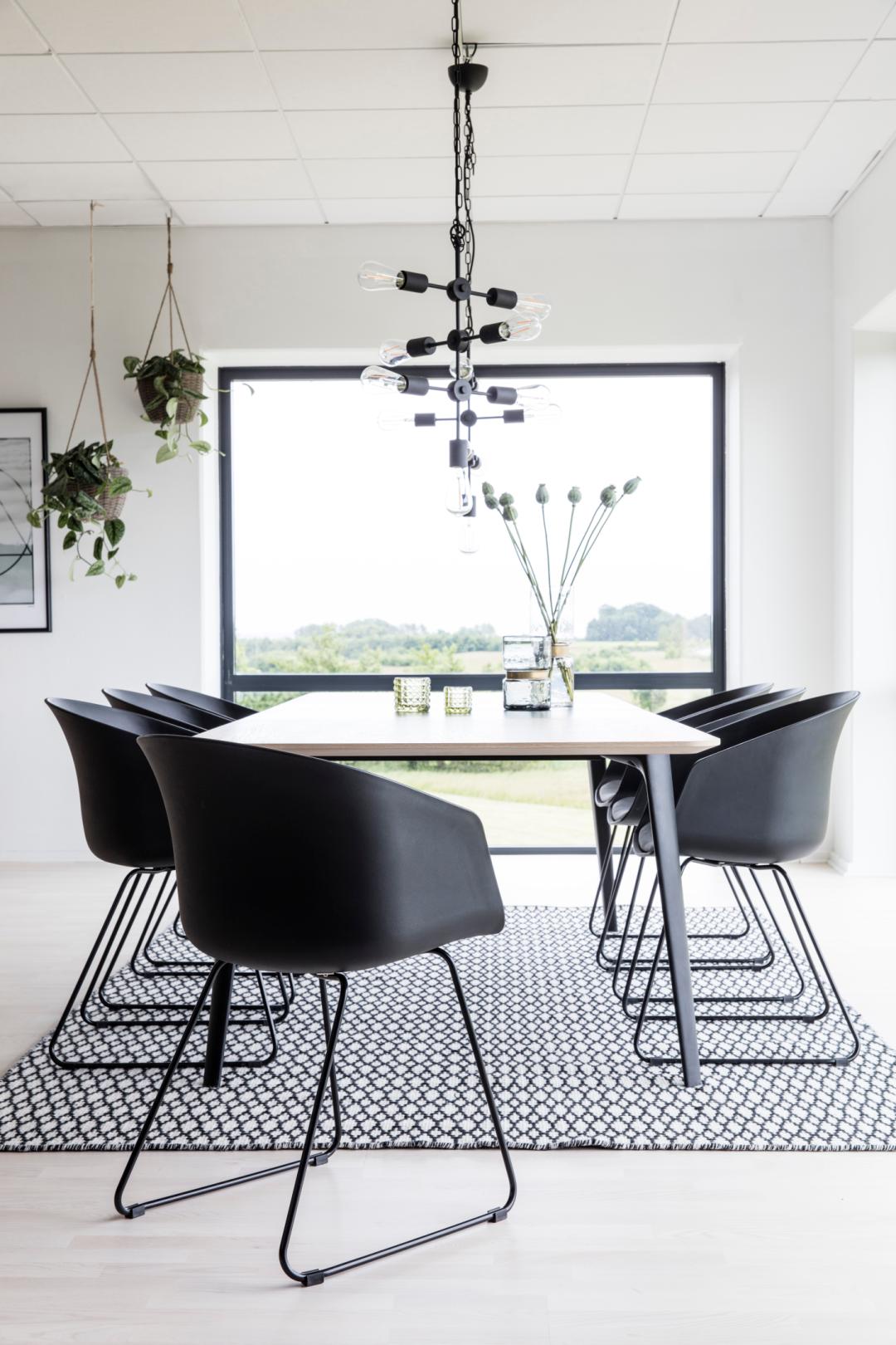 Table à manger Cecile 200x100 - beige uni - Image 2