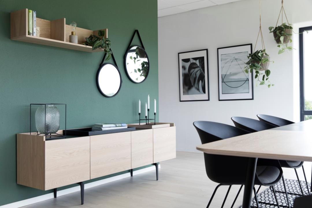 Table à manger Cecile 200x100 - beige uni - Image 3