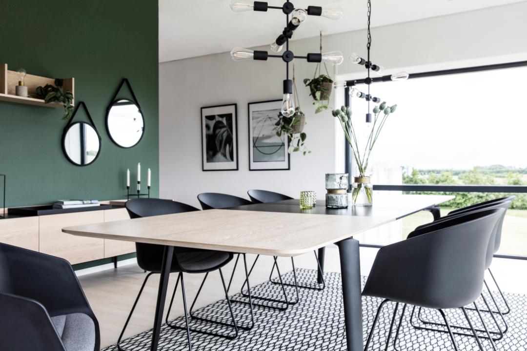 Table à manger Cecile 200x100 - beige uni - Image 4