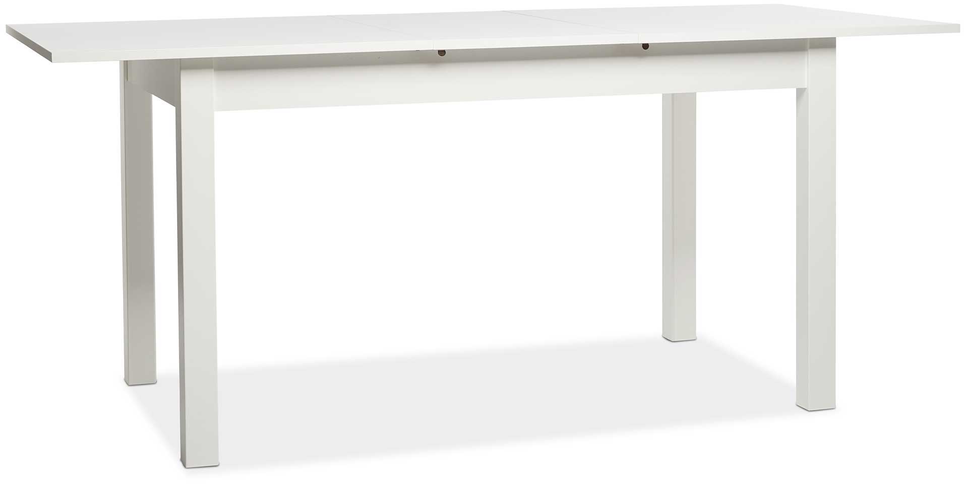 Table à manger extensible Coburg 137/177 - blanc - Image 4