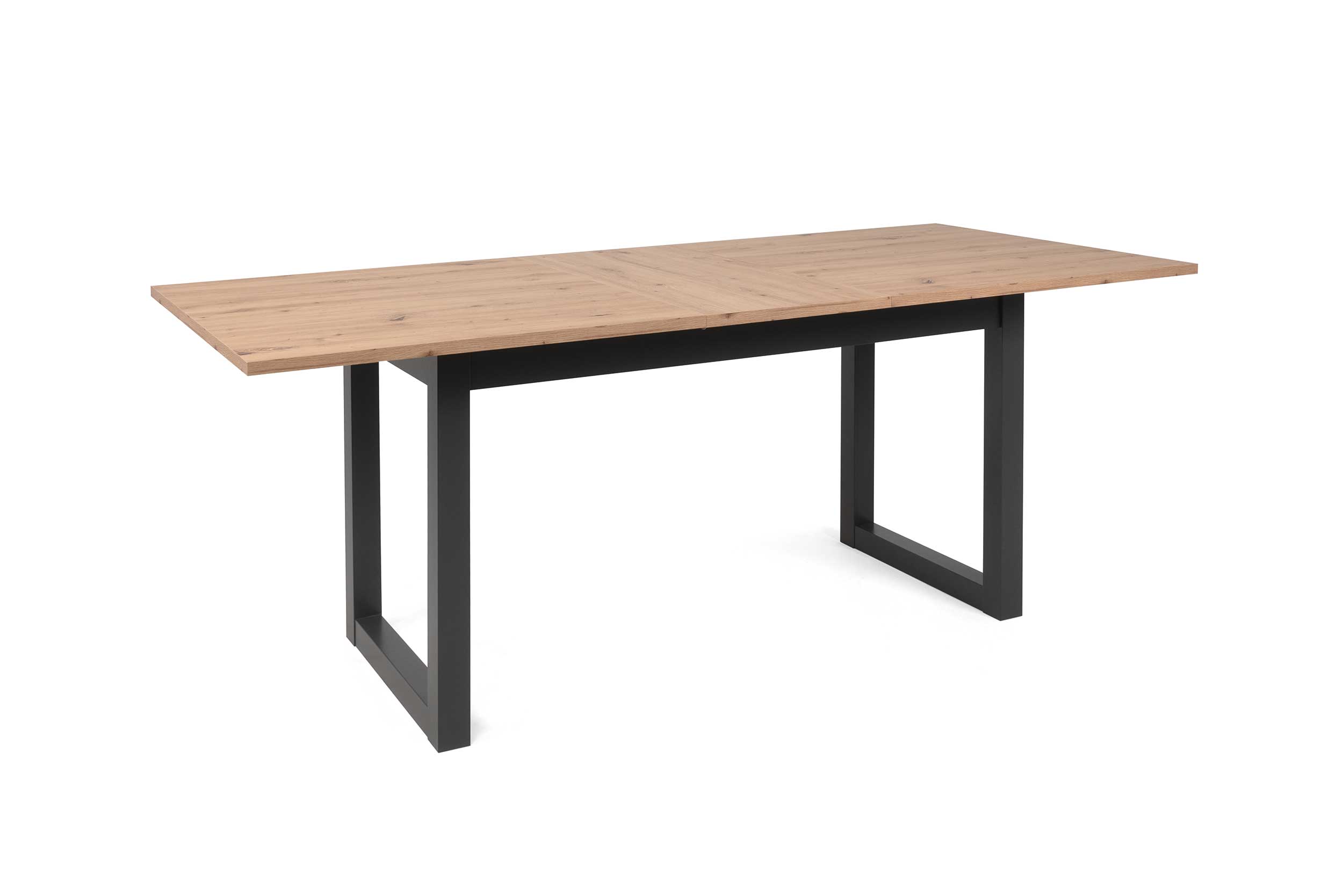 Table à manger extensible Damon 160/200x90 - chêne sonoma/anthracite - Image 11