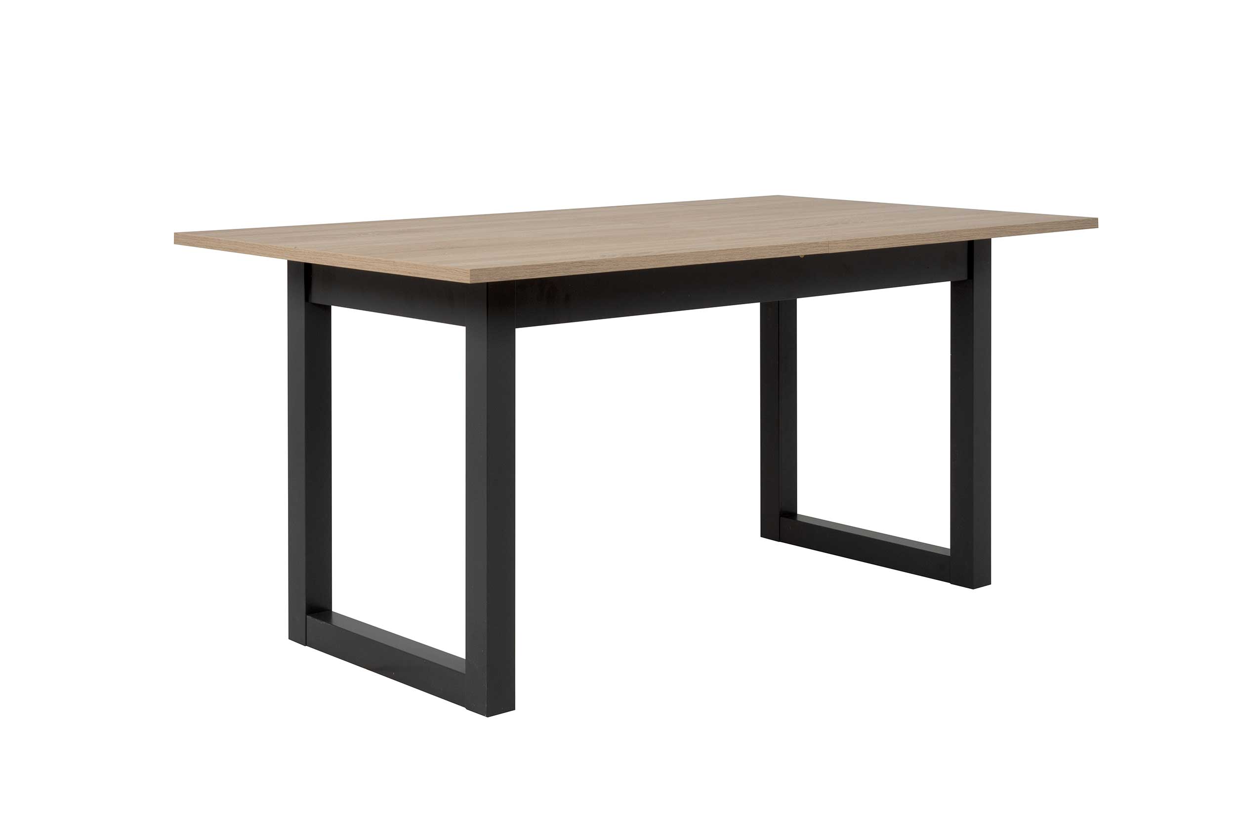 Table à manger extensible Damon 160/200x90 - chêne sonoma/anthracite - Image 6