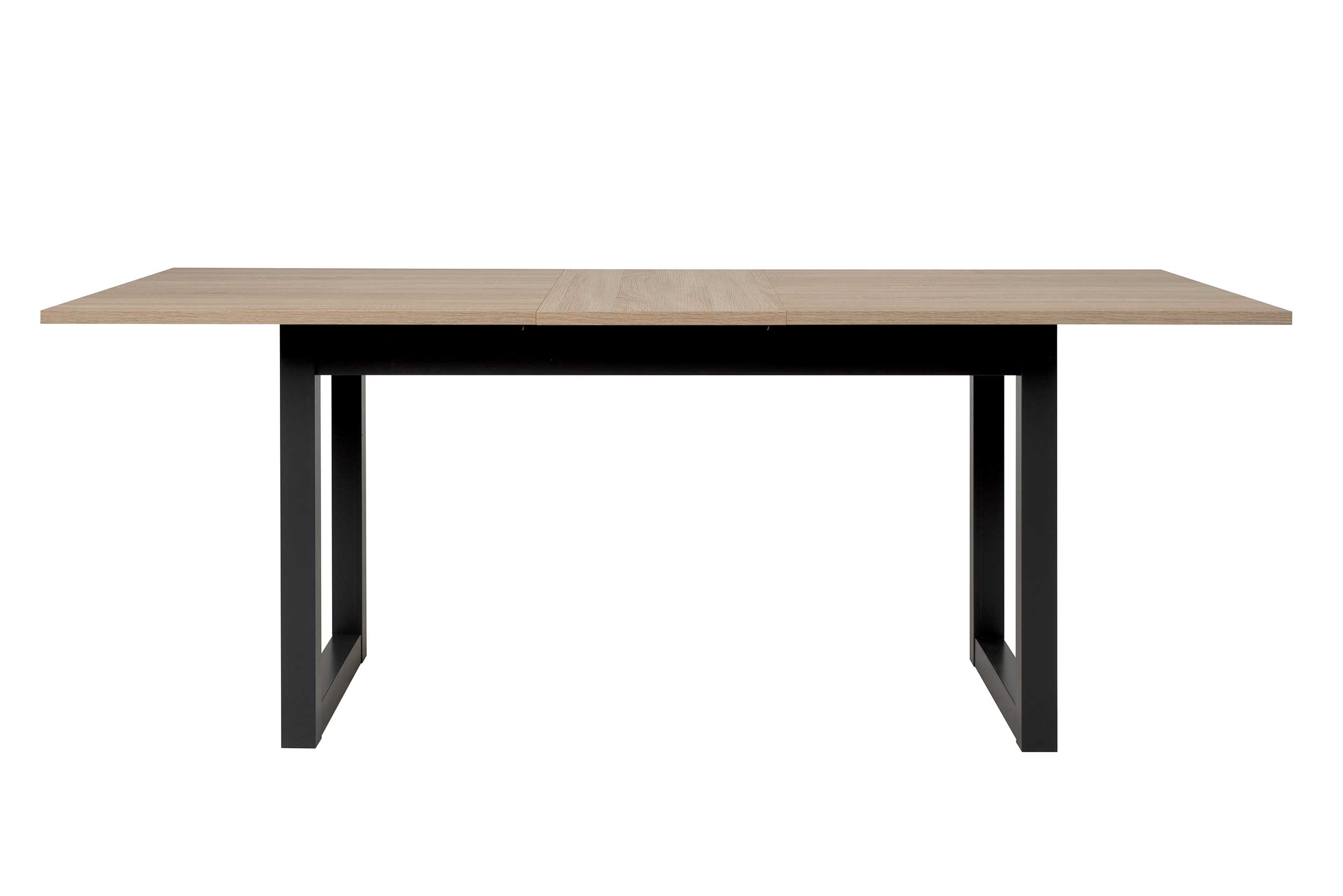 Table à manger extensible Damon 160/200x90 - chêne sonoma/anthracite - Image 7