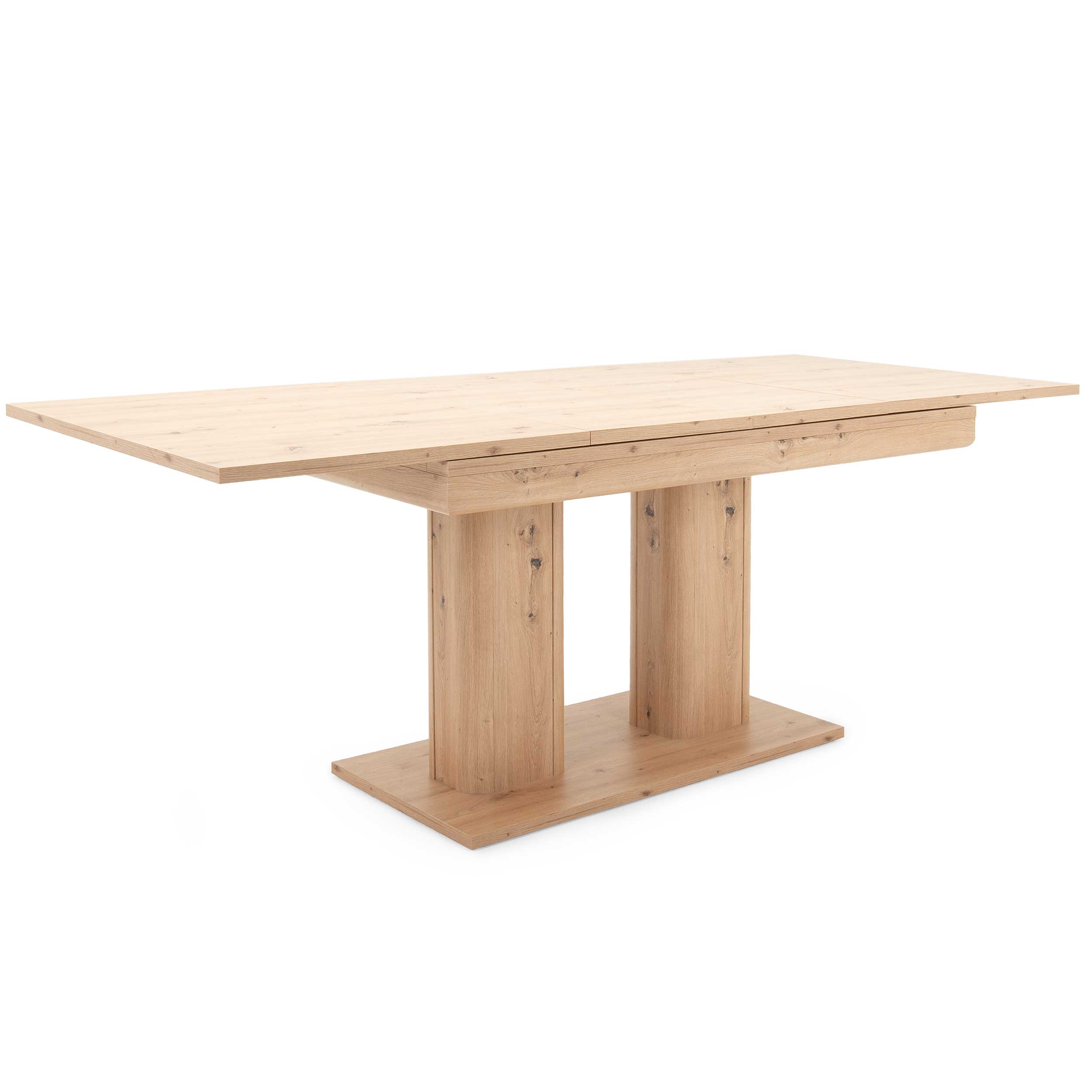Table à manger extensible Heidelberg 140/220 - chêne artisan - Image 4