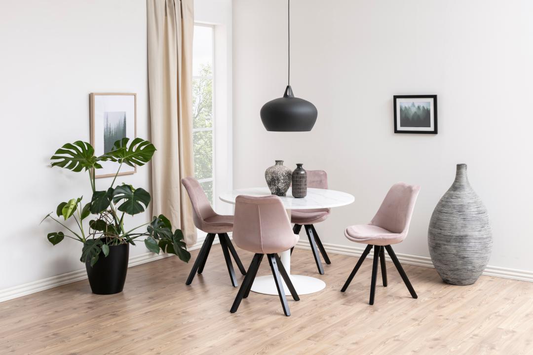 Table à manger Tarro ø110cm - blanc - Image 10