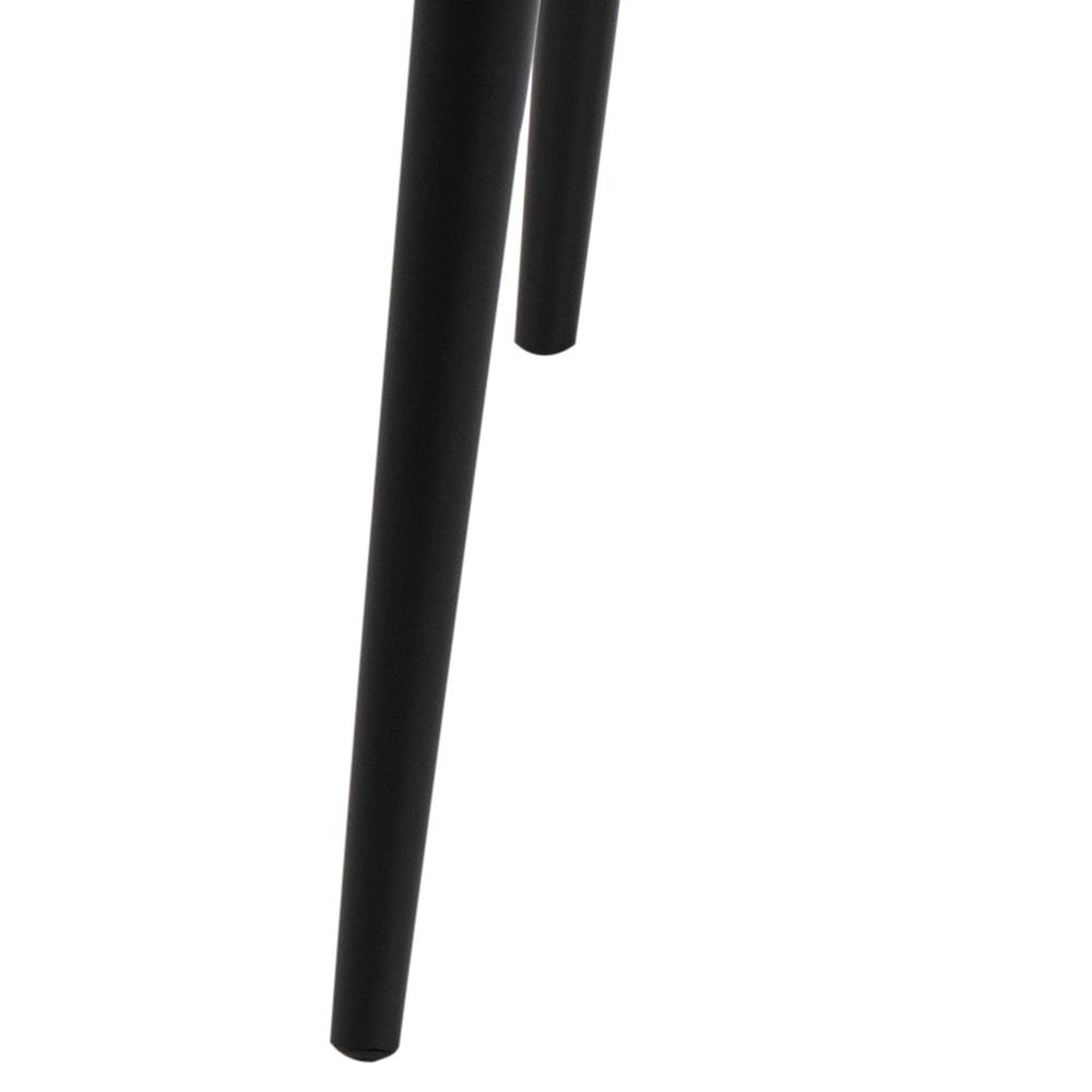 Table à manger Wilhelm 80x80 - chêne sauvage/noir - Image 6