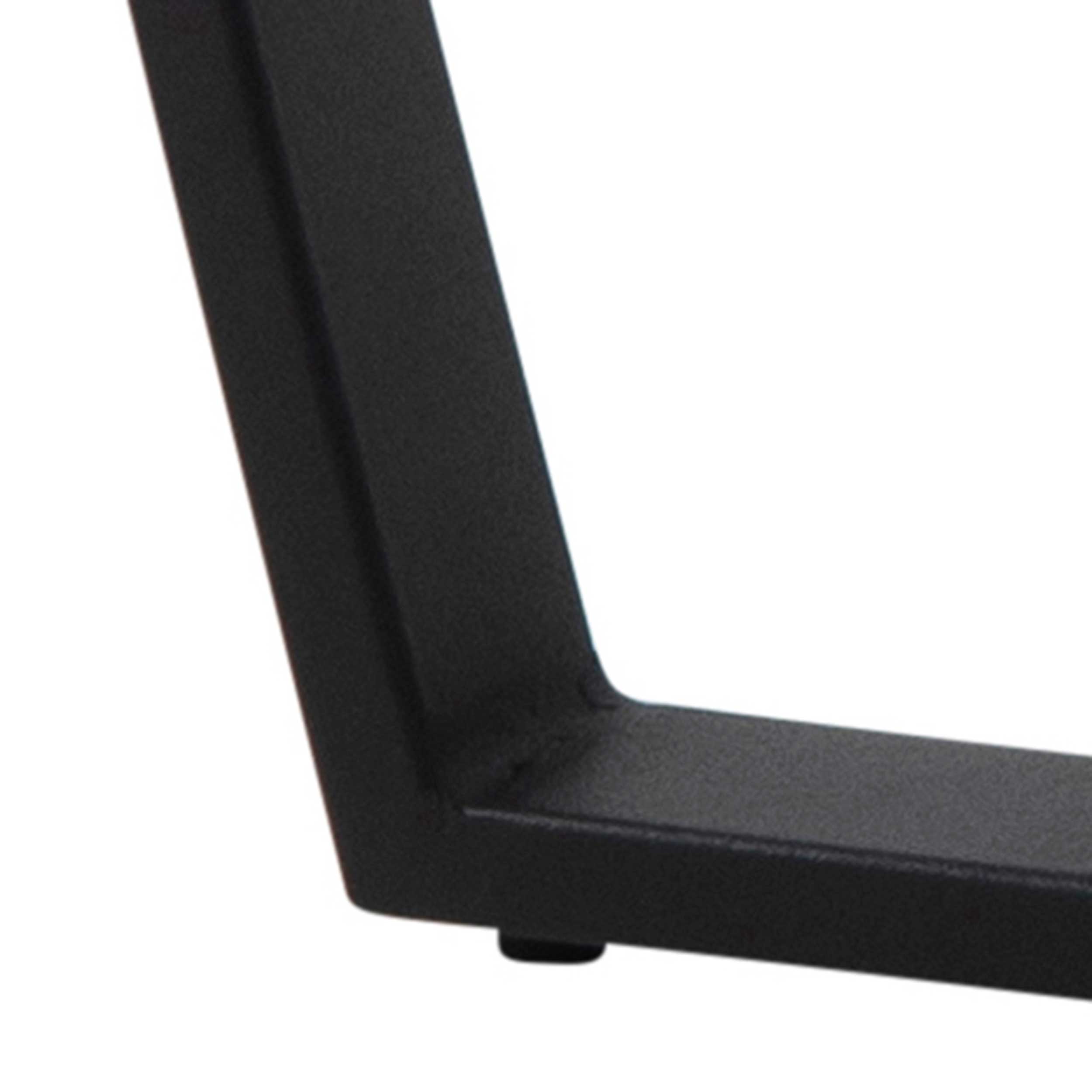 Table basse Amanda Ø77 - marbre/noir - Image 5