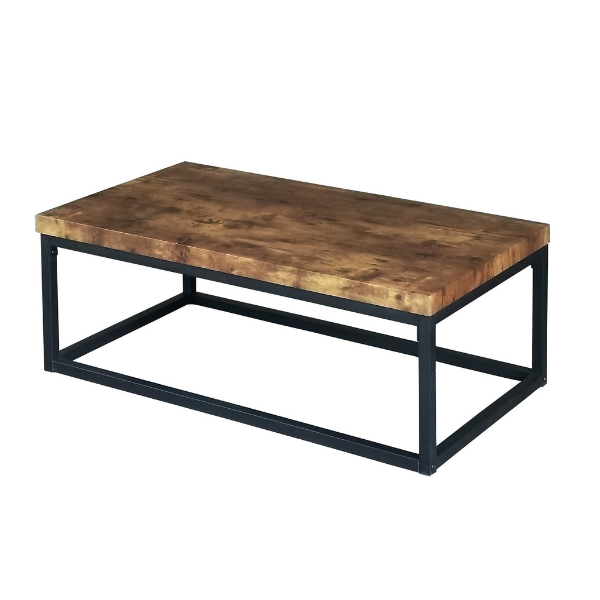 Table basse Arras 100cm - chêne sonoma/dark wood - Image 1