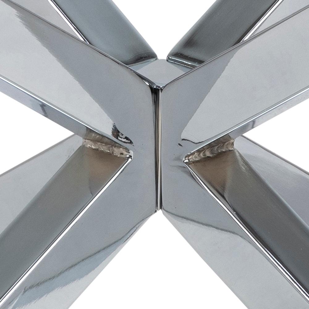 Table basse Hennie ø82 cm - plateau en verre - Image 3