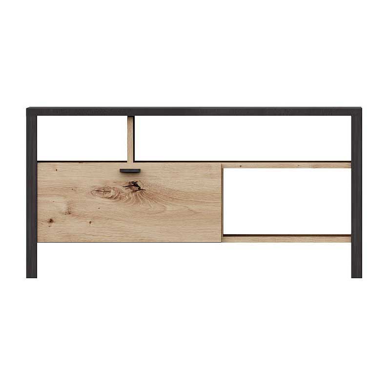 Table basse In-Loft 95x59 industriel - chêne vieilli - Image 5