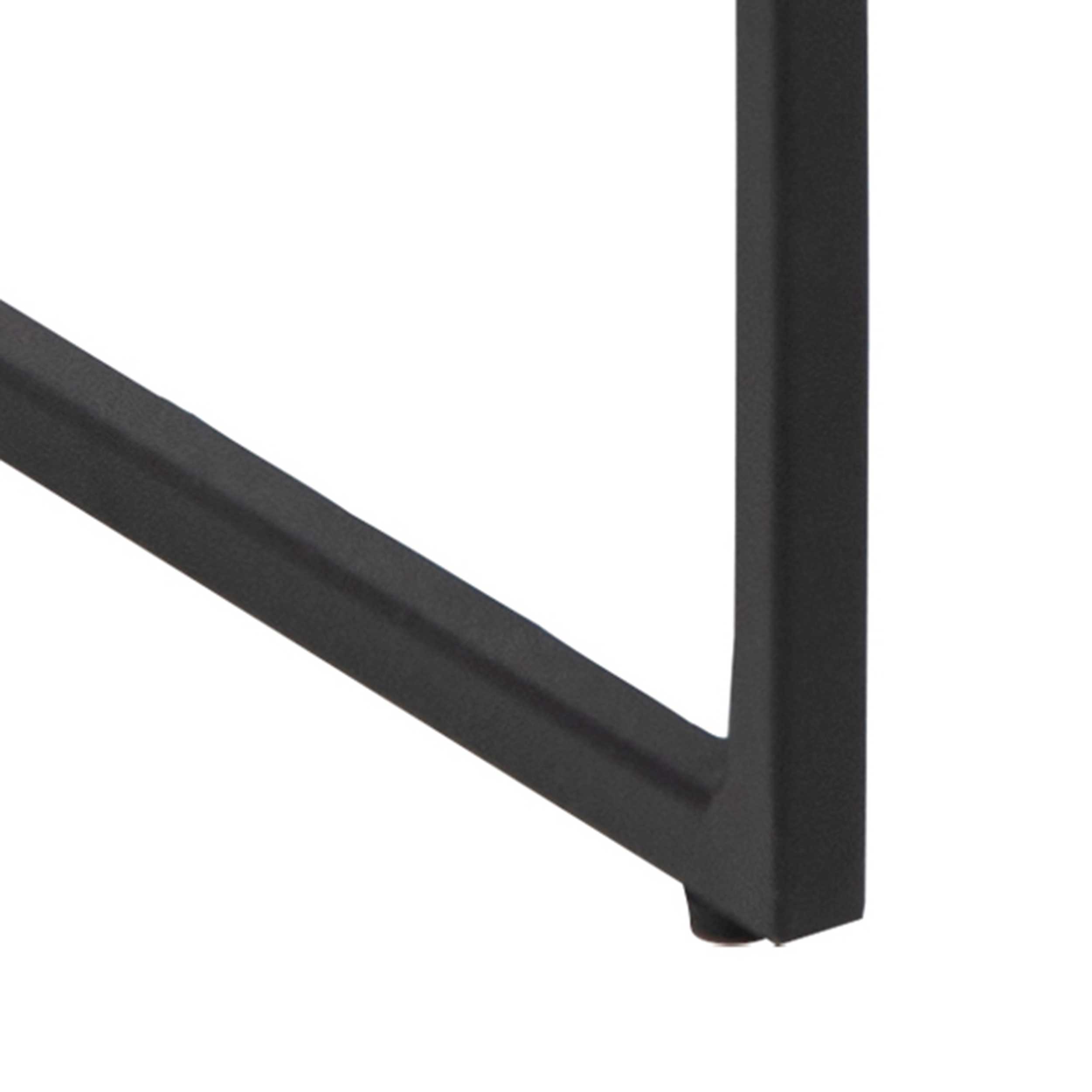 Table basse Inacio 80x80 - noir - Image 2