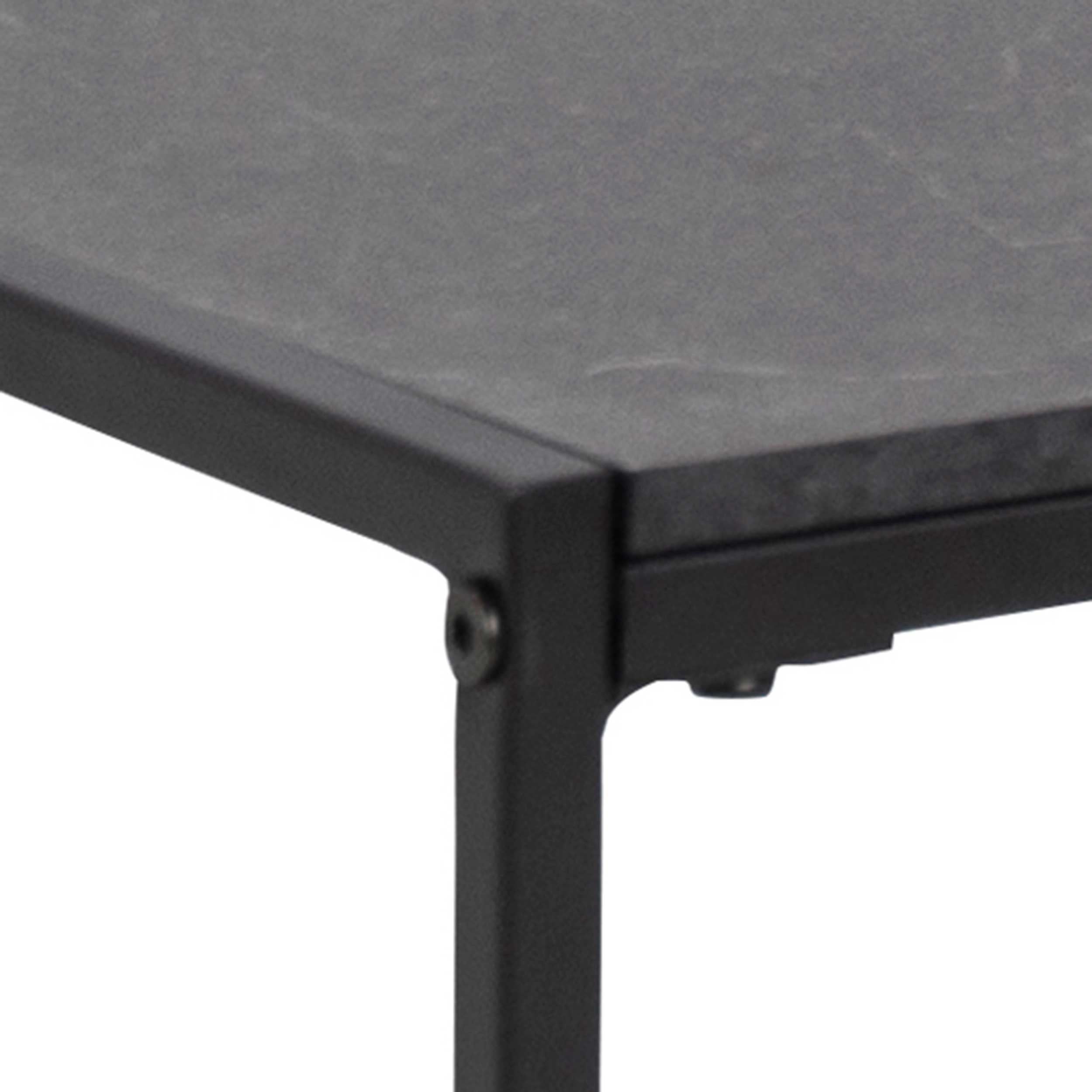 Table basse Inacio 80x80 - noir - Image 5