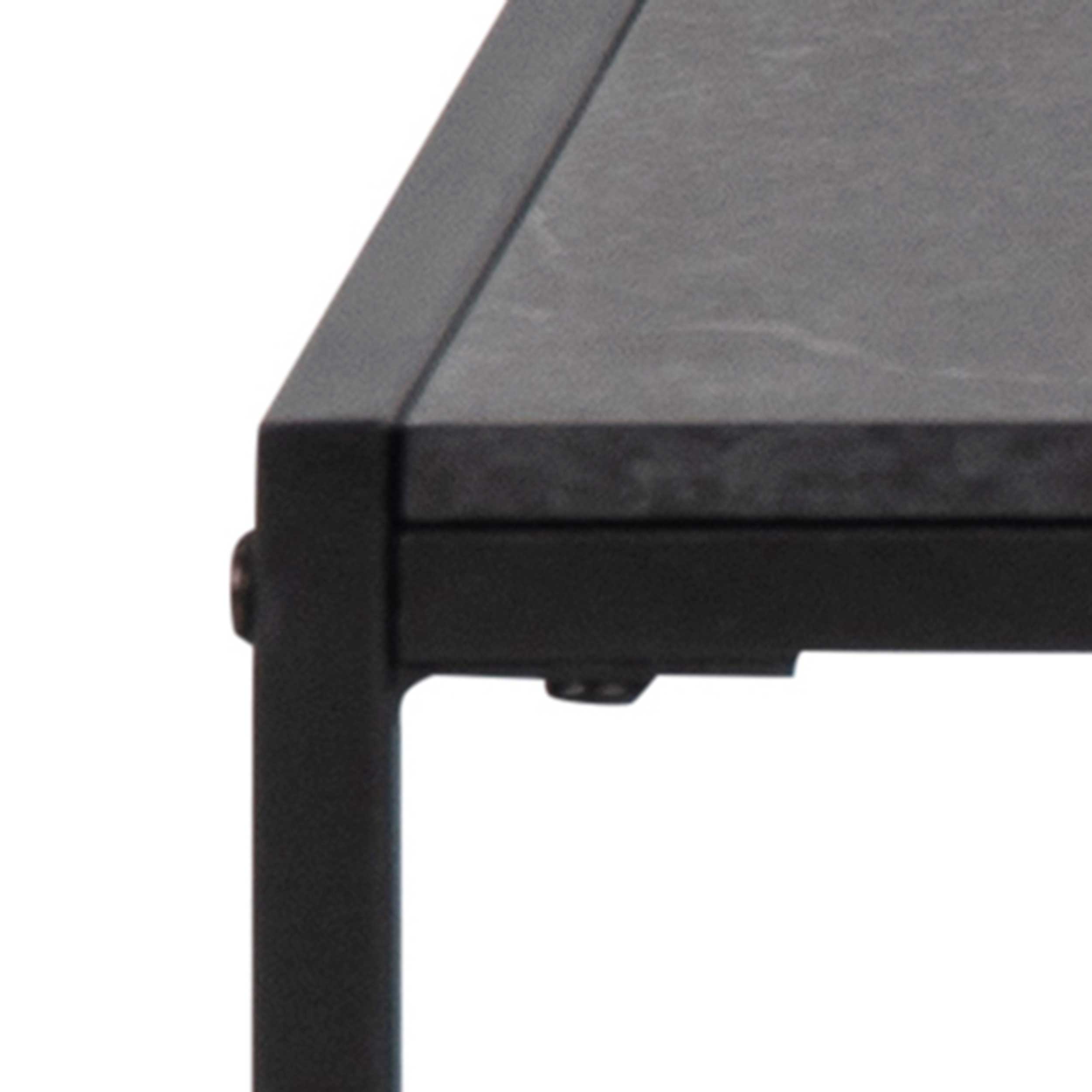 Table basse Inacio 80x80 - noir - Image 6