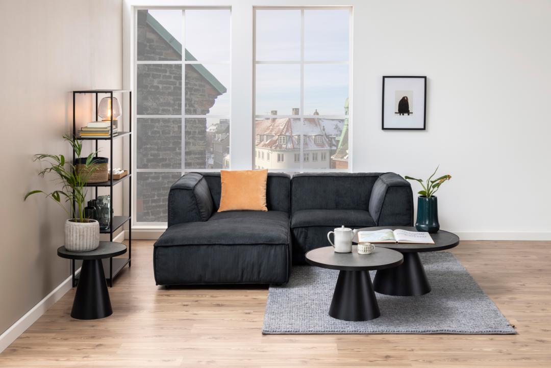 Table basse Sarina ø65cm - noir - Image 5