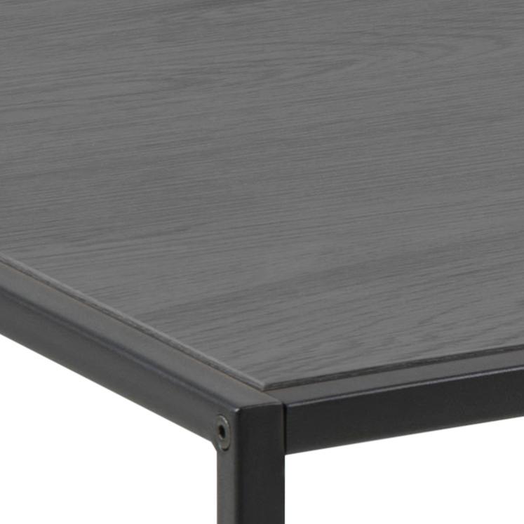 Table basse Seaford 100x50 - noir - Image 4
